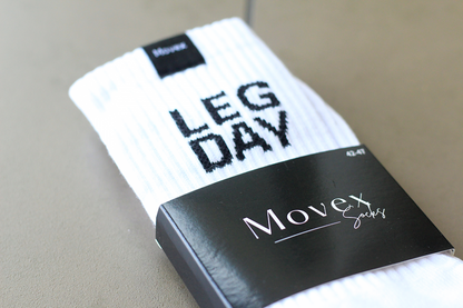 " LEG DAY" High Quality gym socks - جوارب رياضية مميزة